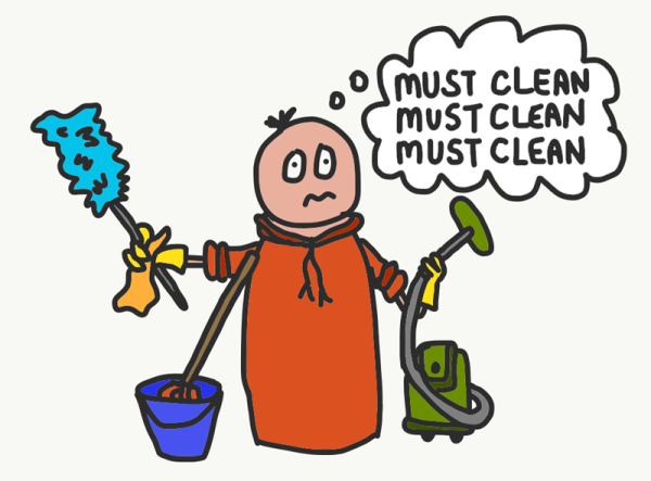 Procrastination---Cleaning